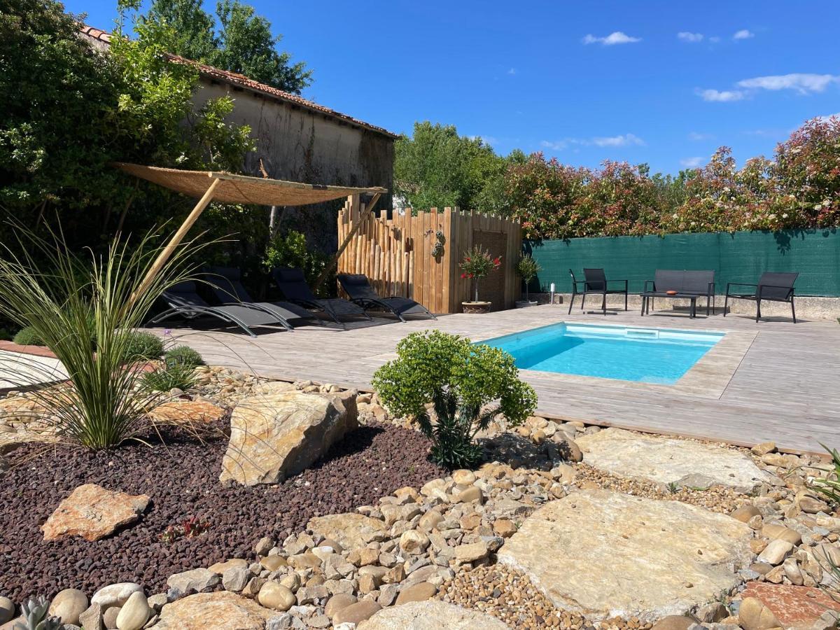 הוילה סן-סיר-סור-מר Mas Provencale Jardin Piscine מראה חיצוני תמונה