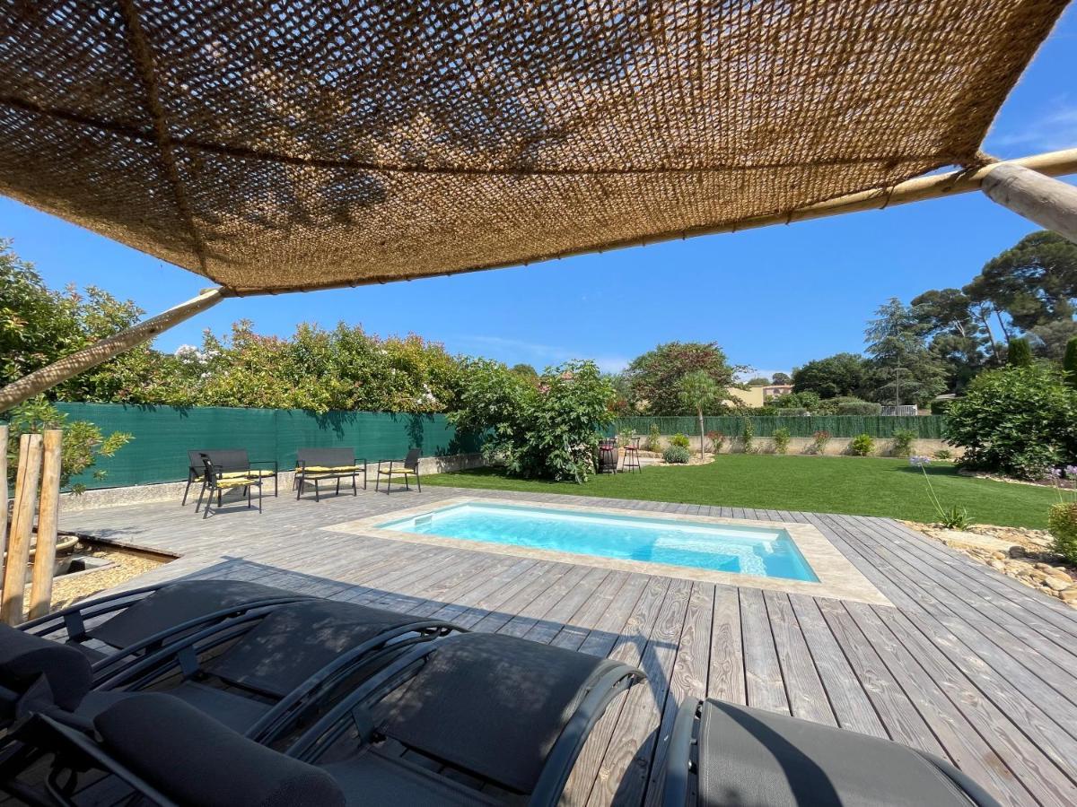 הוילה סן-סיר-סור-מר Mas Provencale Jardin Piscine מראה חיצוני תמונה